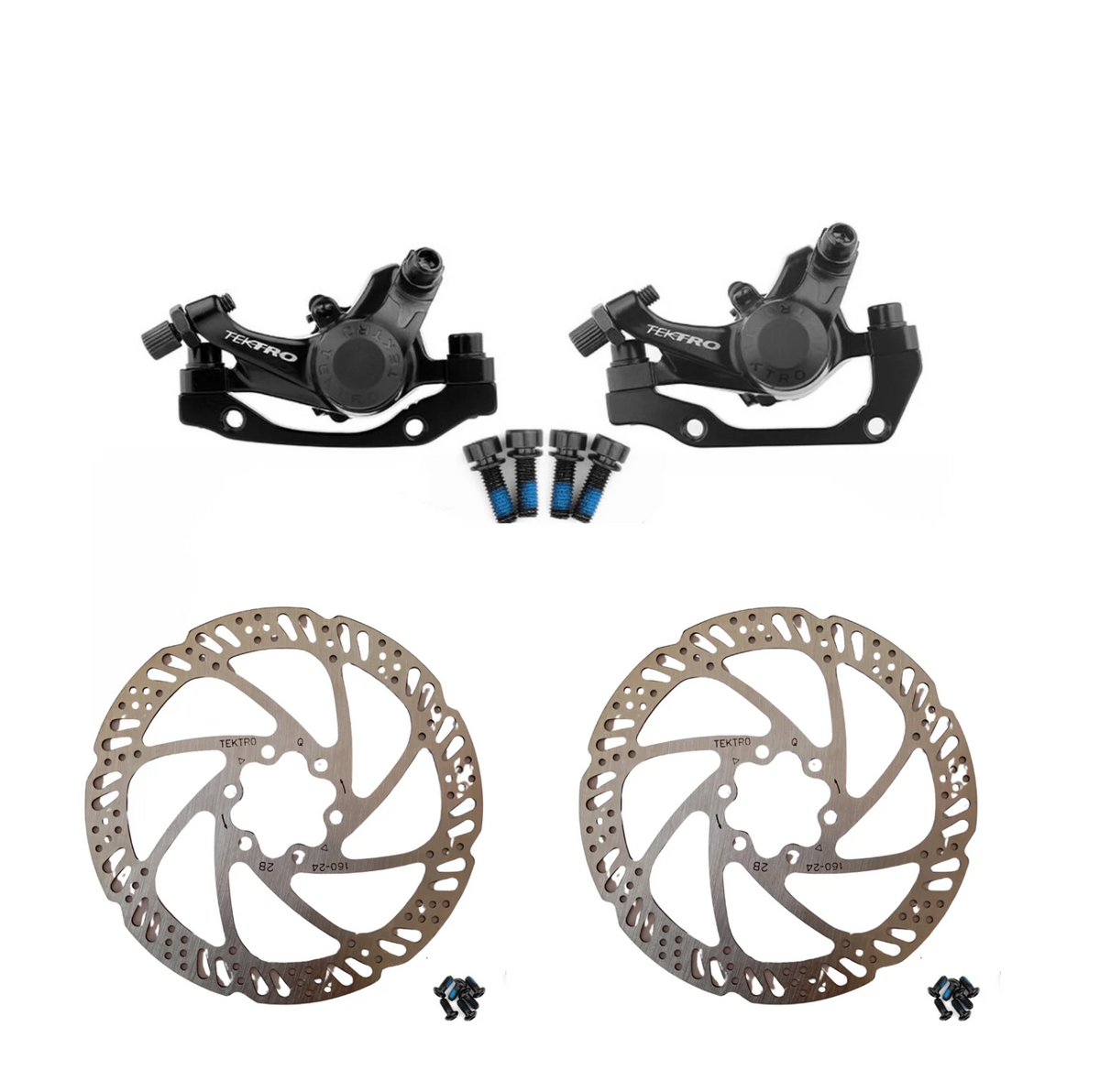 Tektro Mechanical Disc Brake MD-M280 | Brake Machine (With Rotor)