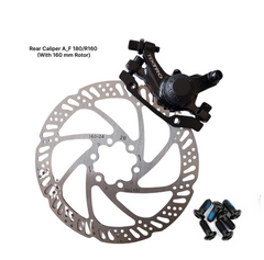 Tektro Mechanical Disc Brake MD-M280 | RearBrake Machine (With Rotor)