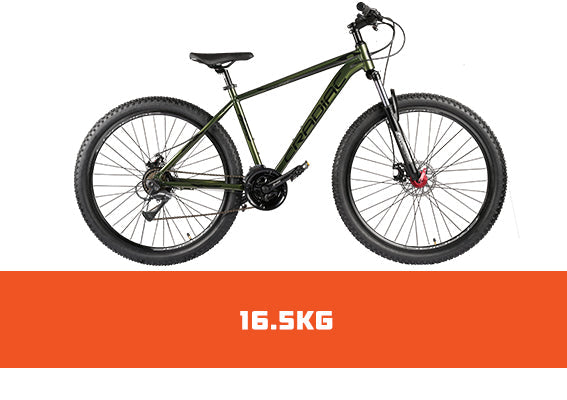 CRADIAC Alpha 21 Speed Shimano Gear MTB Cycle 6061 Alloy Frame Dual Disc Brakes 29