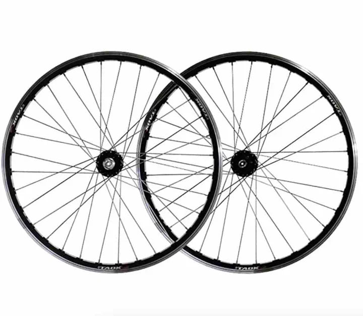 Bicycle Rim 26 Inch Fully Laced - Double Wall Alloy (Single Piece) Rear Single speed / Black