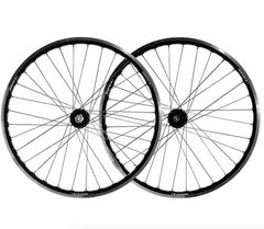 Bicycle Rim 26 Inch Fully Laced - Double Wall Alloy (Single Piece) Rear Single speed / Black