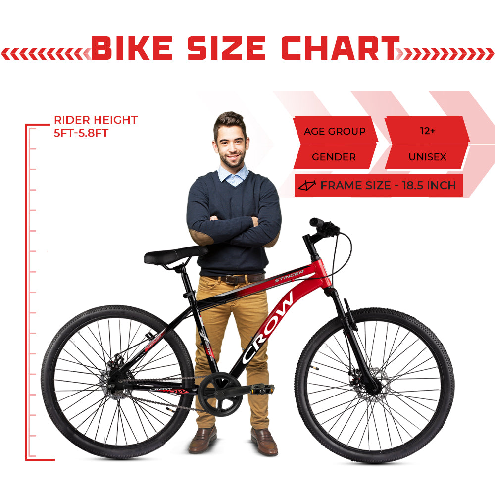 HOT Chart Mountain Bike Size 19 Bike Frame Size Mountain Bike