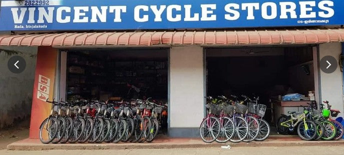 VINCENT CYCLE STORES - IRINJALAKKUDA - 9846261942