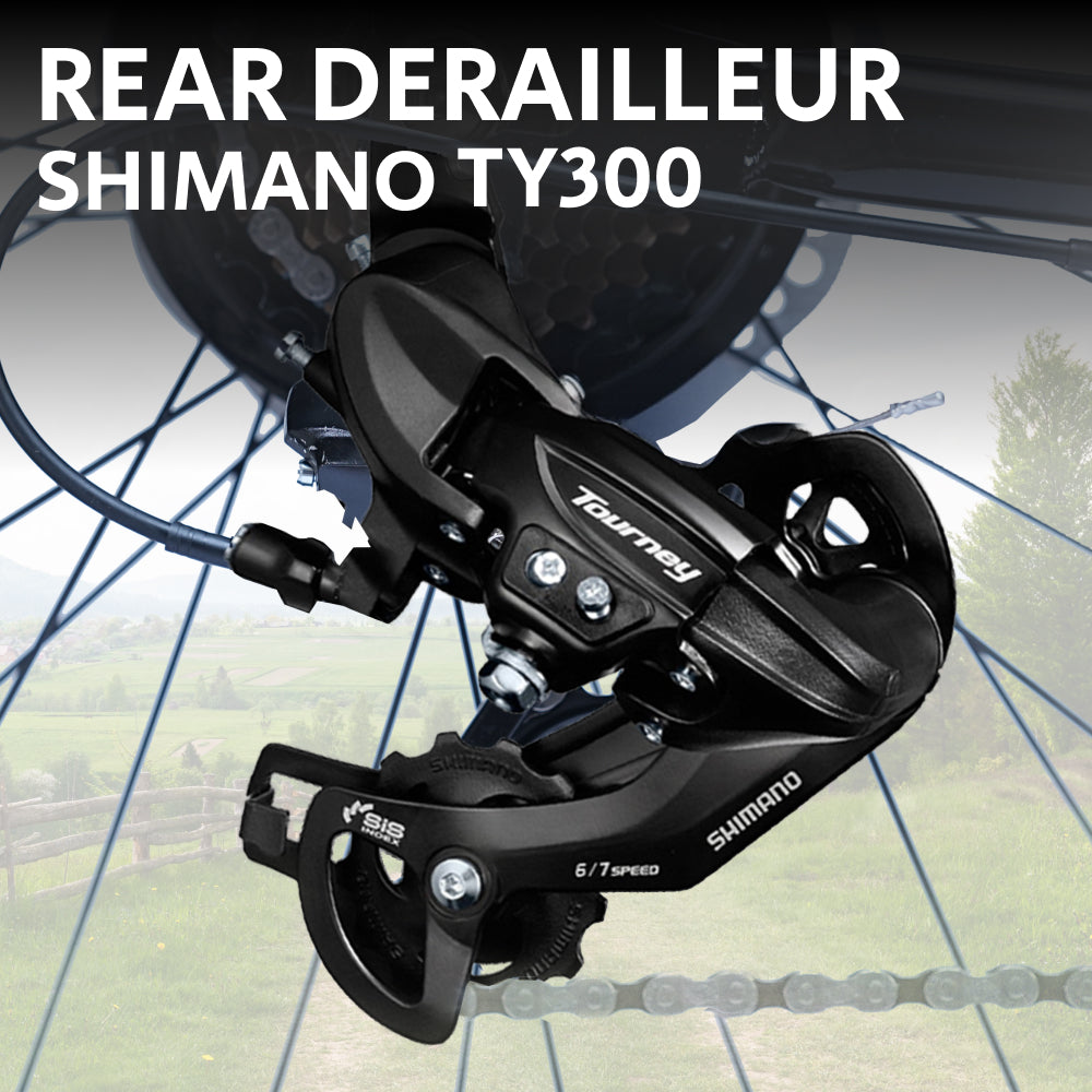 CRADIAC Xtreme 7 Speed | 18.5 INCH HI-TENSILE Steel Frame | 29T Mountain Bike | Front Suspension | Dual DISC